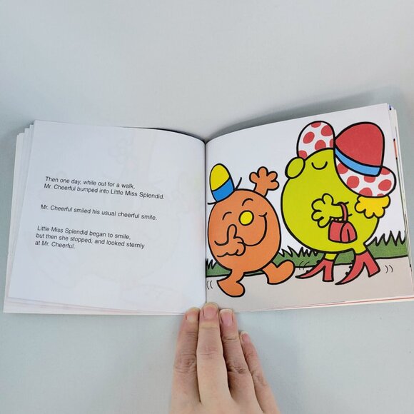 Book Lot Mr. Men Little Miss Mr. Happy Cheerful Miss Late Helpful Roger Hargreav - Picture 8 of 16